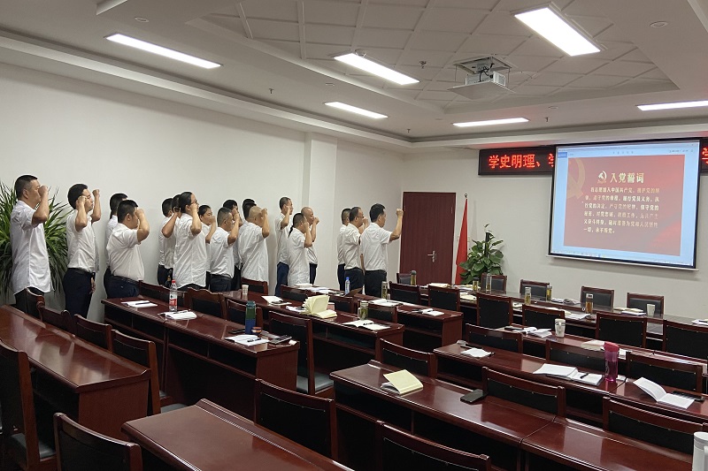 公司支部組織召開“學(xué)黨史、慶七一” 主題座談會